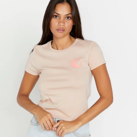 Volcom Women's HAVE A CLUE TEE NWT - Picture 2 of 3